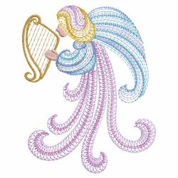 Rippled Angels 09(Sm) machine embroidery designs