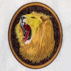 African Lion 3 02(Lg) machine embroidery designs