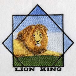 African Lion 3 03(Lg) machine embroidery designs