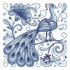Blue Jacobean Peacocks 06(Md)