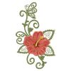 Art Deco Hibiscus(Lg)