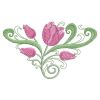 Art Deco Tulips 03(Lg)