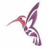 Art Deco Hummingbird(Lg)