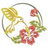 Art Deco Hummingbird 05(Md)