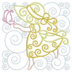 Curly Sunbonnets 2 02(Lg) machine embroidery designs