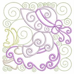 Curly Sunbonnets 2 08(Md) machine embroidery designs