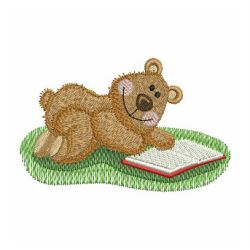 School Bears 07 machine embroidery designs