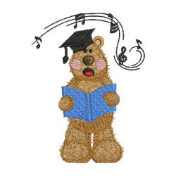 School Bears 08 machine embroidery designs