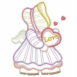Monthly Sunbonnet Sue 02(Lg) machine embroidery designs
