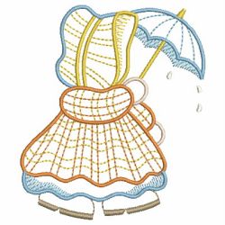 Monthly Sunbonnet Sue 04(Lg) machine embroidery designs