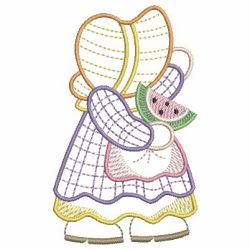 Monthly Sunbonnet Sue 08(Lg) machine embroidery designs