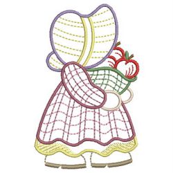 Monthly Sunbonnet Sue 09(Lg) machine embroidery designs