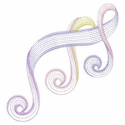 Rippled Music Notes 13(Lg) machine embroidery designs
