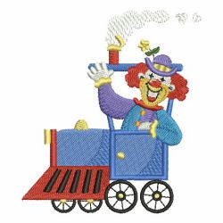 Circus Train 01 machine embroidery designs