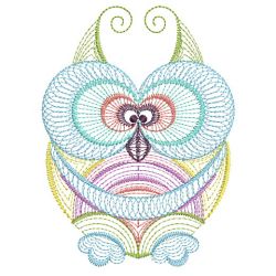 Rippled Owls(Sm) machine embroidery designs
