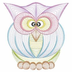 Rippled Owls 03(Sm) machine embroidery designs