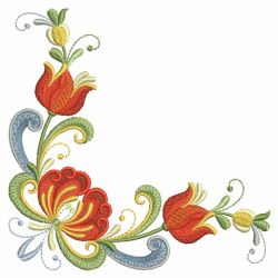 Rosemaling Decor 4 07 machine embroidery designs