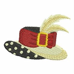 Victorian Hats 05 machine embroidery designs
