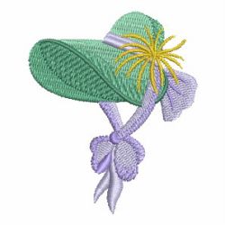 Victorian Hats 07 machine embroidery designs