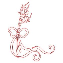Redwork Pearl Roses 10(Md)