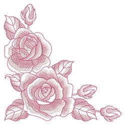 Sketched Roses 02(Sm) machine embroidery designs