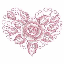 Sketched Roses 10(Sm) machine embroidery designs