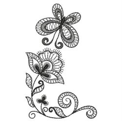 Jacobean Black 3 02(Lg) machine embroidery designs