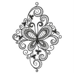 Jacobean Black 3 05(Lg) machine embroidery designs