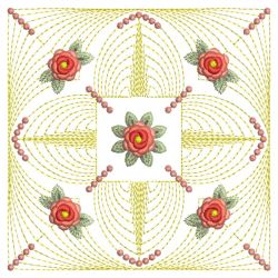 Roses Enticement Quilt 2 06(Lg) machine embroidery designs