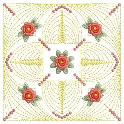 Roses Enticement Quilt 2 06(Sm)