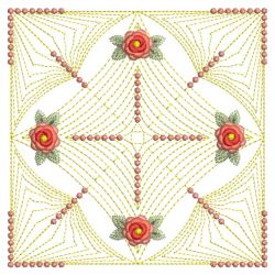 Roses Enticement Quilt 2 10(Sm) machine embroidery designs