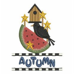Autumn Folk Art 13 machine embroidery designs