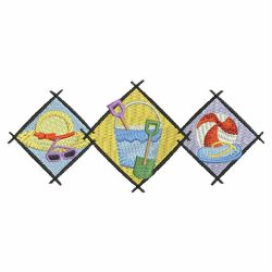 Trio Border 03(Lg) machine embroidery designs