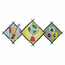 Trio Border 09(Lg) machine embroidery designs