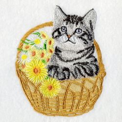 Springtime Kitten 03(Sm) machine embroidery designs