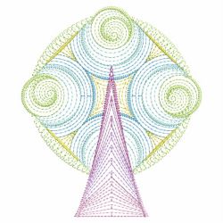 Rippled Retro Trees 10(Lg)