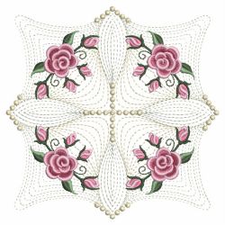 Pearl Roses Quilt 2 09(Lg)