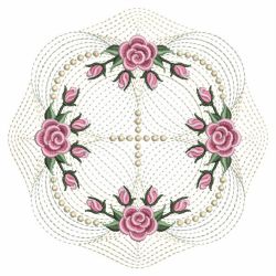 Pearl Roses Quilt 2 10(Sm)