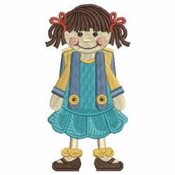 Cute Girls 03 machine embroidery designs