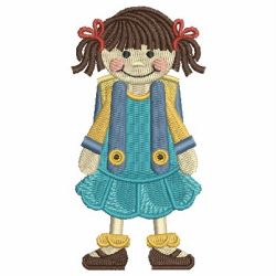 Cute Girls 03 machine embroidery designs