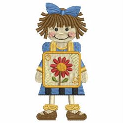 Cute Girls 04 machine embroidery designs