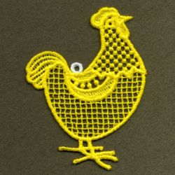 FSL Hens And Roosters 10 machine embroidery designs