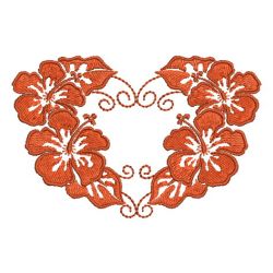 Art Deco Hibiscus 2 08 machine embroidery designs