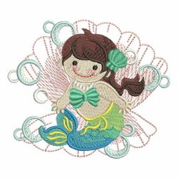 Little Mermaids 06 machine embroidery designs