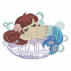 Little Mermaids 10 machine embroidery designs