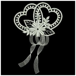 White Work Daisies 11(Lg) machine embroidery designs