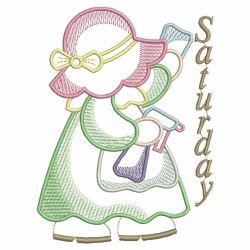 Sunbonnet Days of the Week 06(Lg)