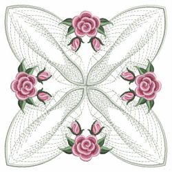 Pearl Roses Quilt 3 04(Lg)