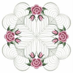 Pearl Roses Quilt 3 09(Md) machine embroidery designs