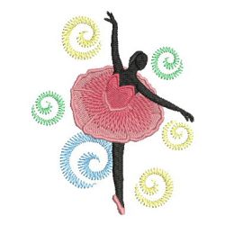 Ballerina Silhouettes 2(Lg) machine embroidery designs